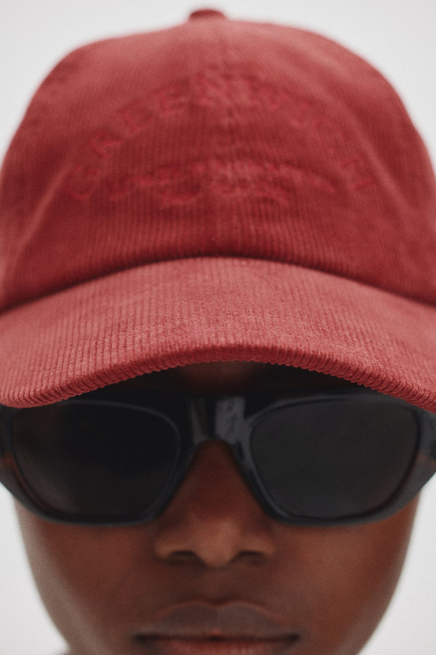 Corduroy cap