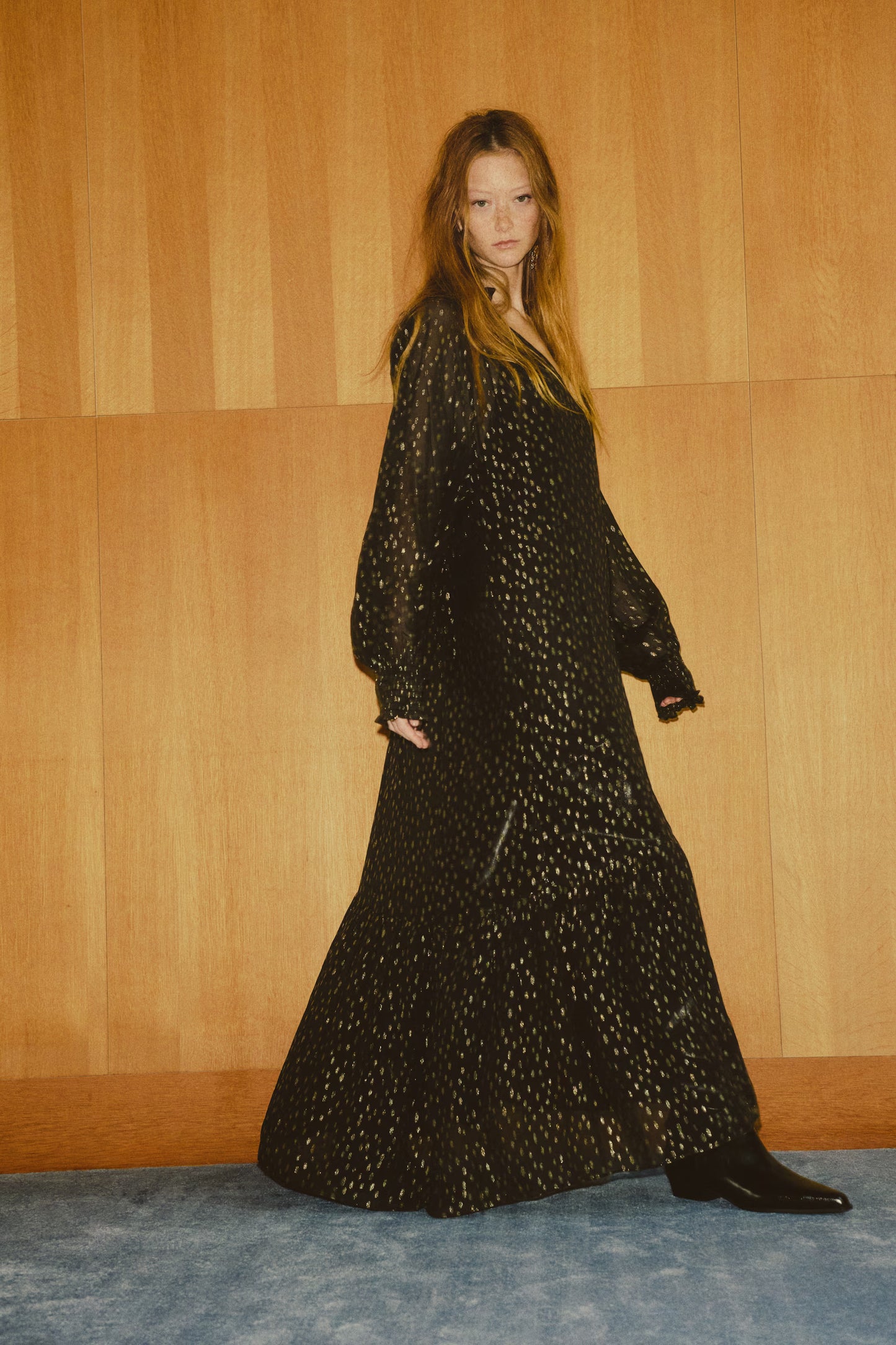 Patterned maxi dress