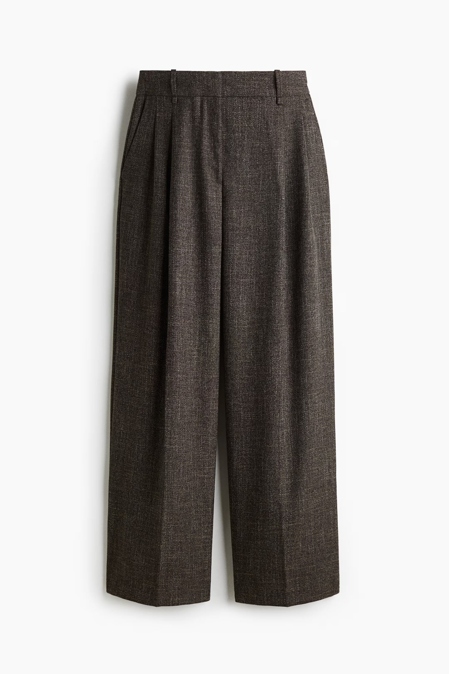 Wide tailored trousers