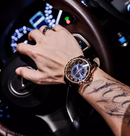 Knight Watch Concept Black Mechanical Men's Watch