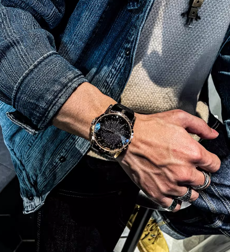 Knight Watch Concept Black Mechanical Men's Watch