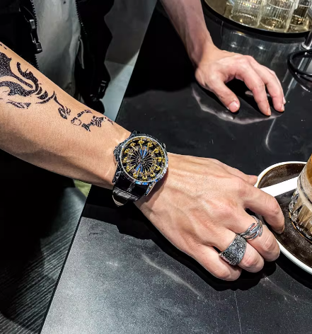 Knight Watch Concept Black Mechanical Men's Watch