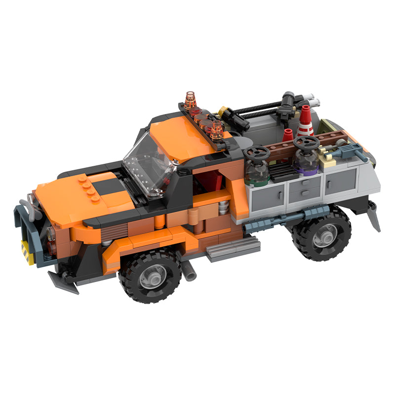 MOC-48991 Set #76050 Alt Build - Rusty Old Work Truck