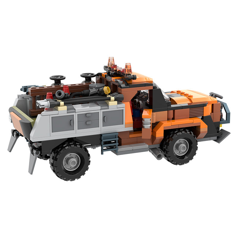 MOC-48991 Set #76050 Alt Build - Rusty Old Work Truck