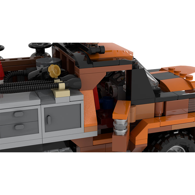 MOC-48991 Set #76050 Alt Build - Rusty Old Work Truck