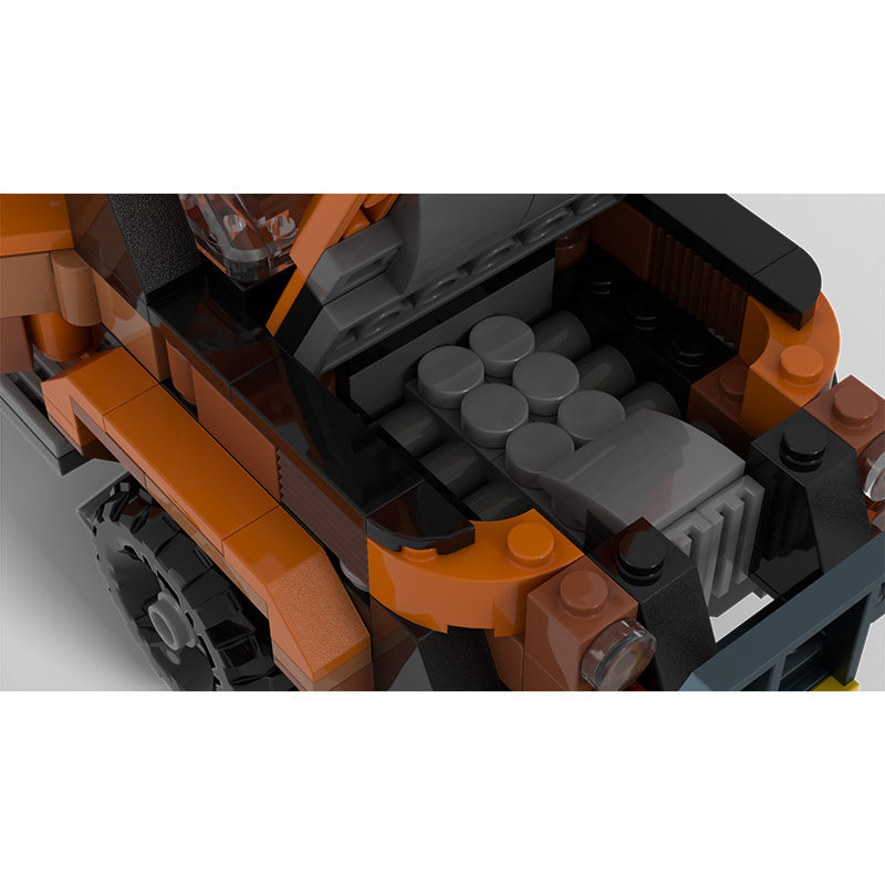 MOC-48991 Set #76050 Alt Build - Rusty Old Work Truck