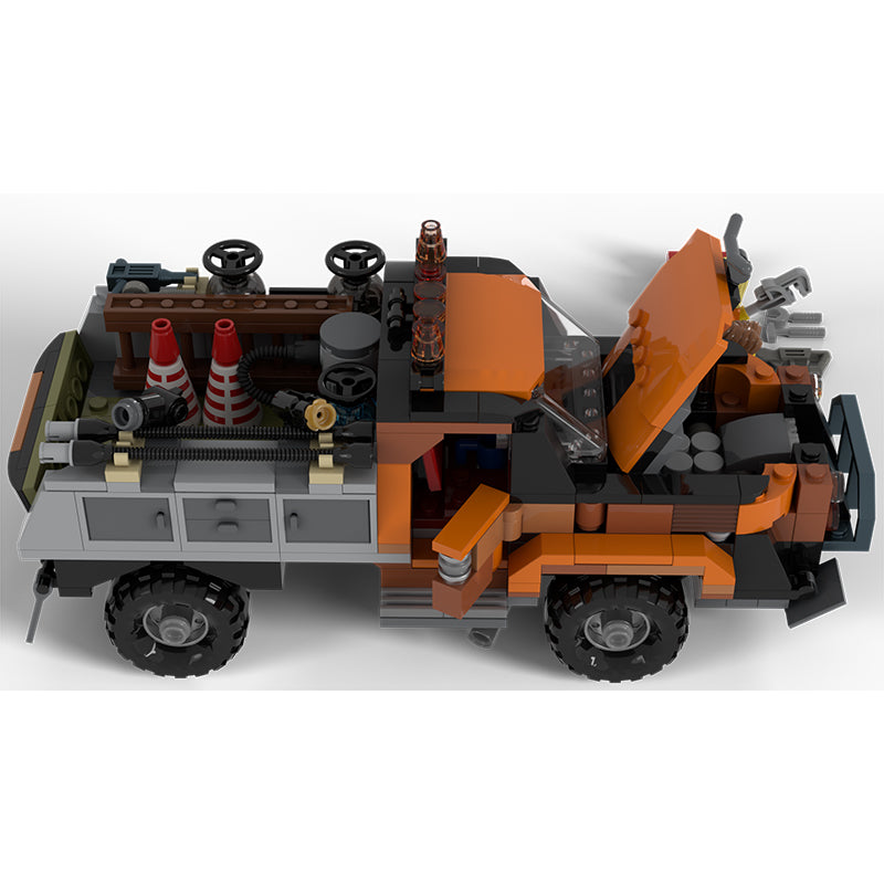 MOC-48991 Set #76050 Alt Build - Rusty Old Work Truck