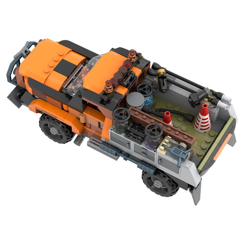 MOC-48991 Set #76050 Alt Build - Rusty Old Work Truck