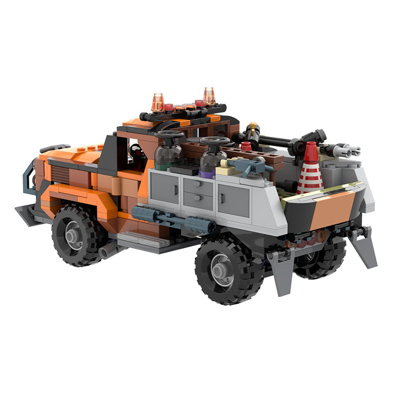 MOC-48991 Set #76050 Alt Build - Rusty Old Work Truck