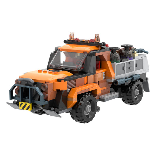 MOC-48991 Set #76050 Alt Build - Rusty Old Work Truck