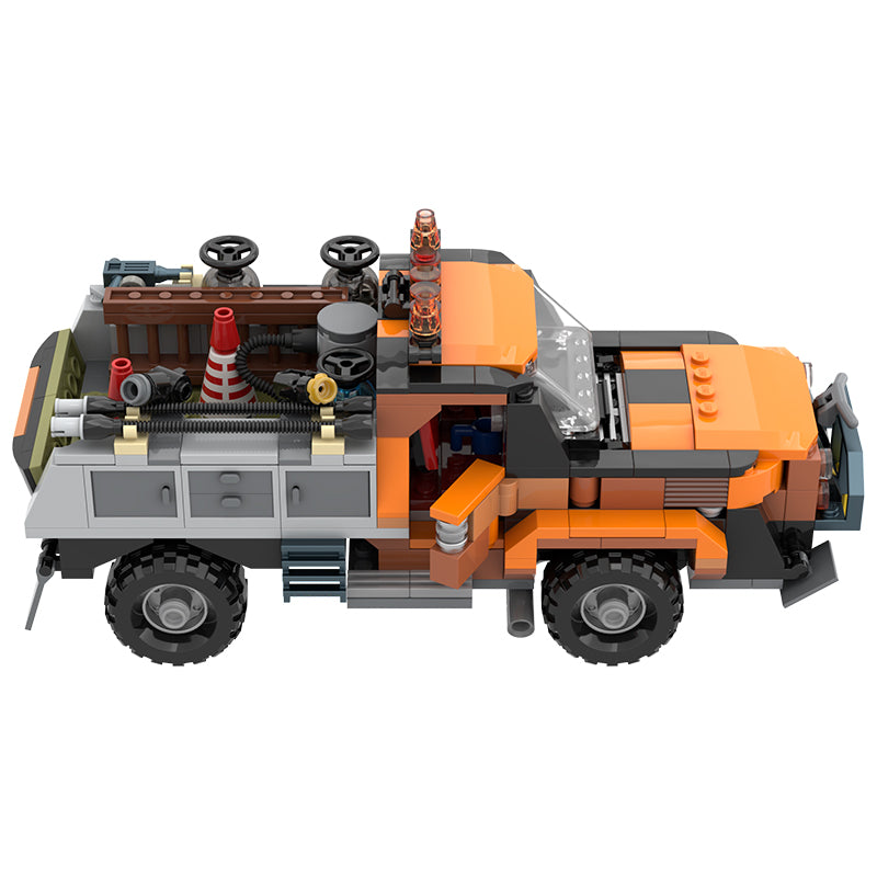MOC-48991 Set #76050 Alt Build - Rusty Old Work Truck