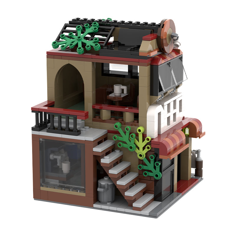 MOC-95682 The "NEED COFFEE" Cafe